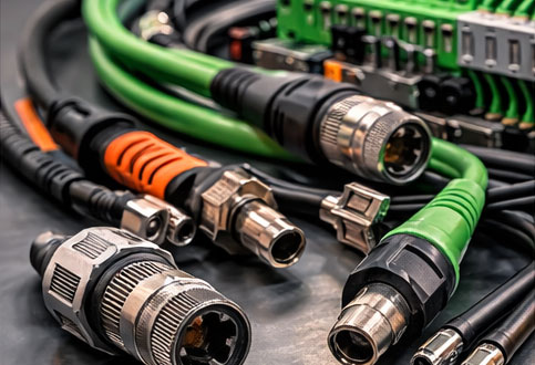 Cabos e conectores industriais: por que escolher componentes de alta confiabilidade